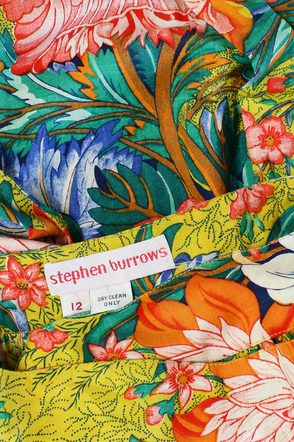 Stephen Burrows Maxi Wrap Skirt