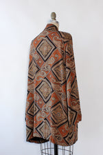 Earthy Paisley Duster  M/L