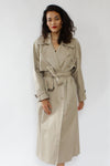 Saks Classic Trench Coat M