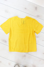 Sunflower Silk Tee S