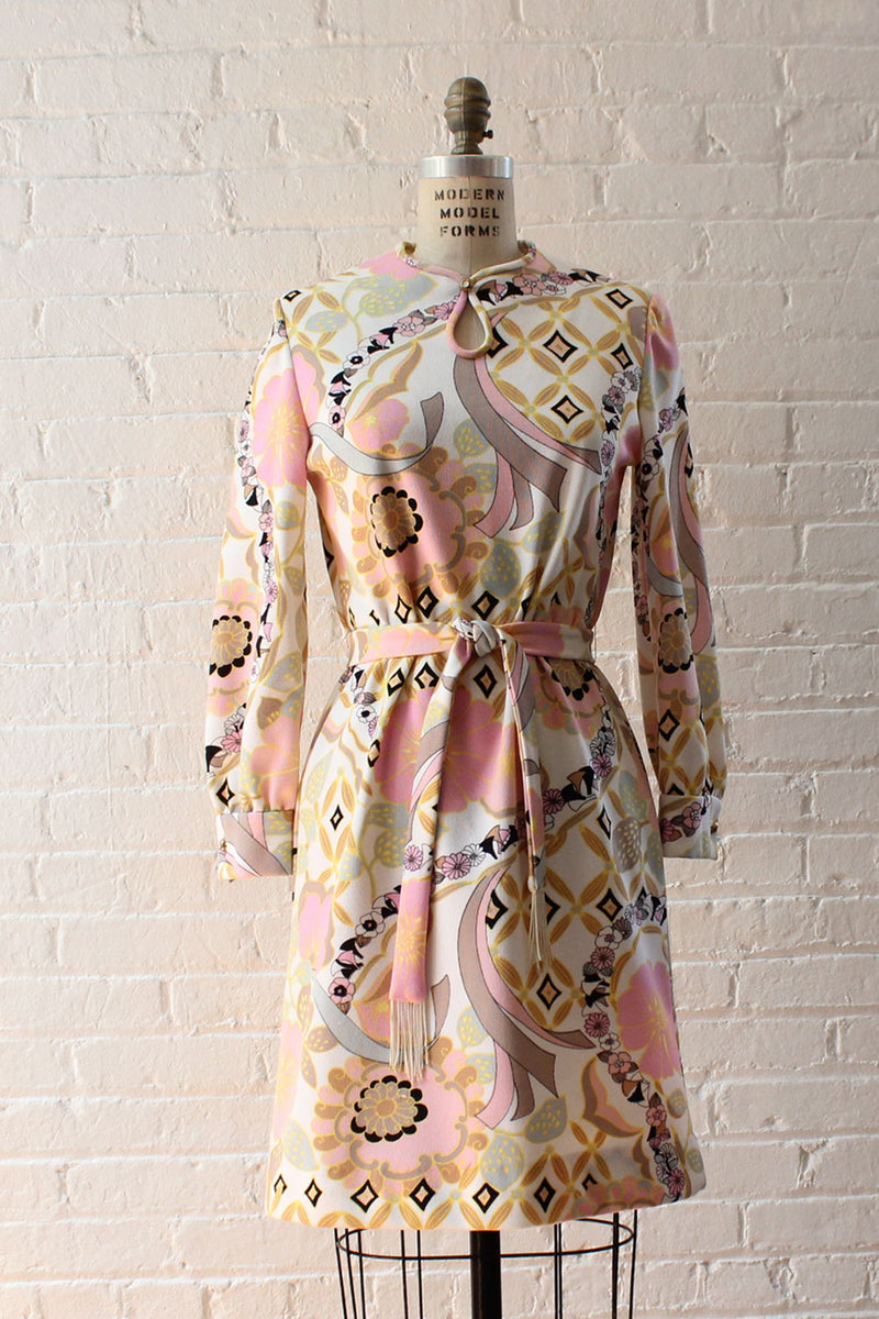 Kay Windsor Kitschy Floral Dress S/M