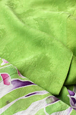 Lime Watercolor Silk 2pc Set XS/S