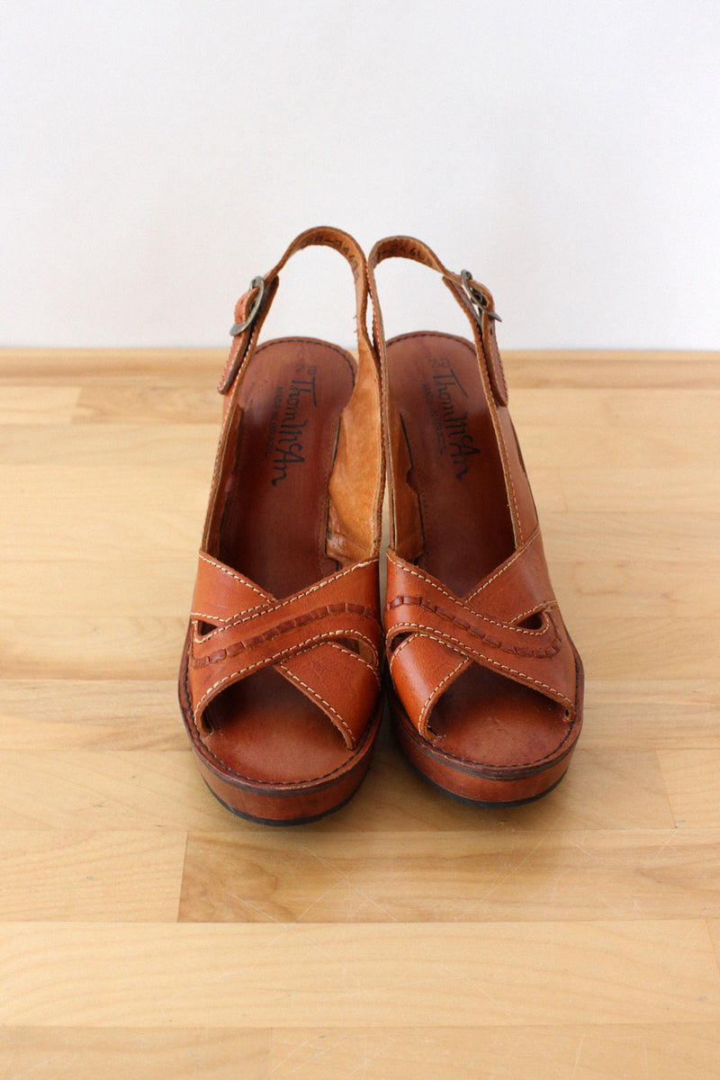 Redwood 1970s Platform Sandals 6.5-7