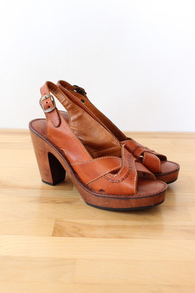 Redwood 1970s Platform Sandals 6.5-7