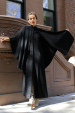 YSL Maxi Cape Coat S/M