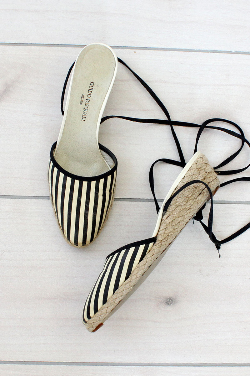 Pasquali Striped Espadrilles 7