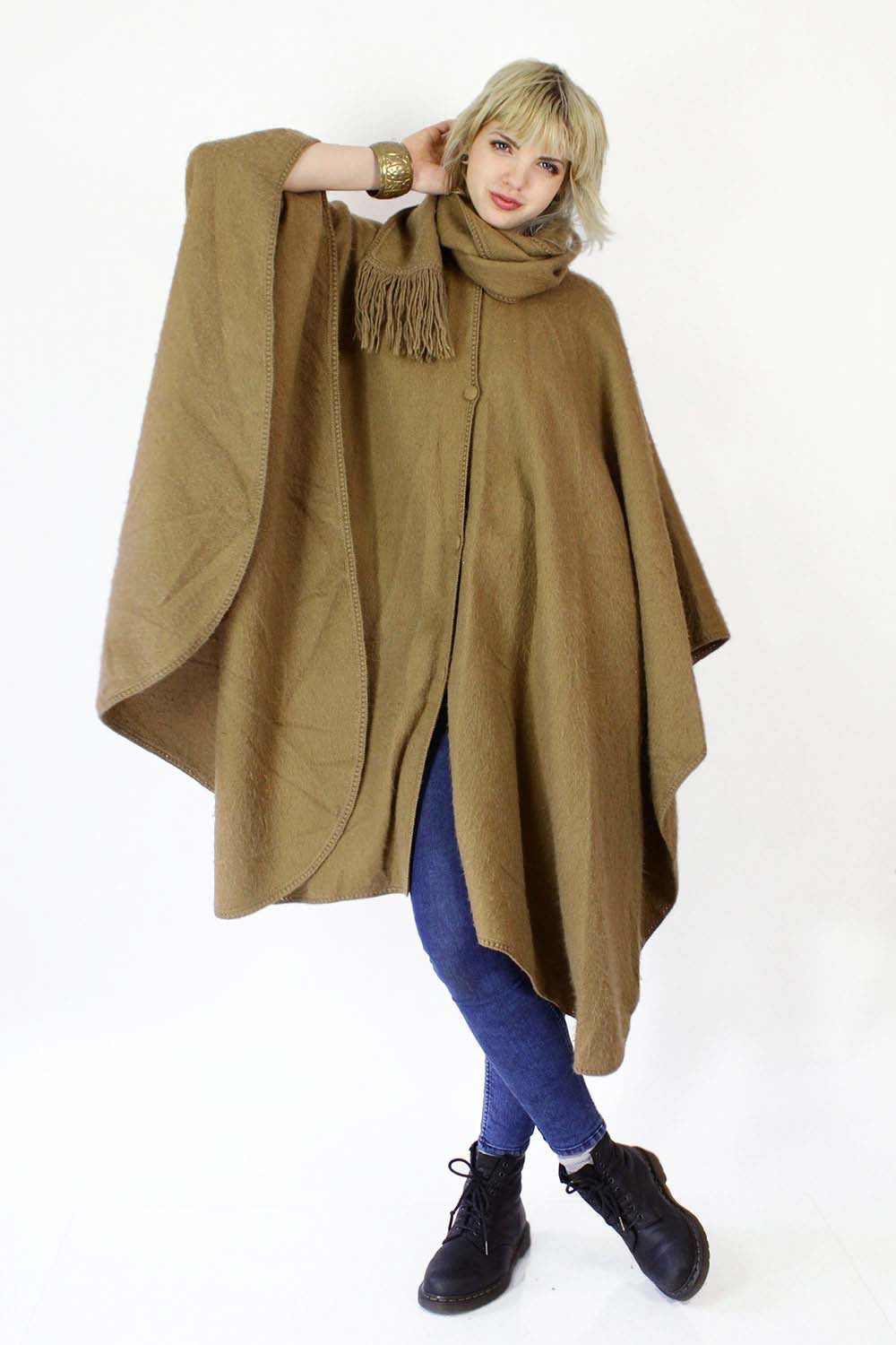 Camel Alpaca Cape