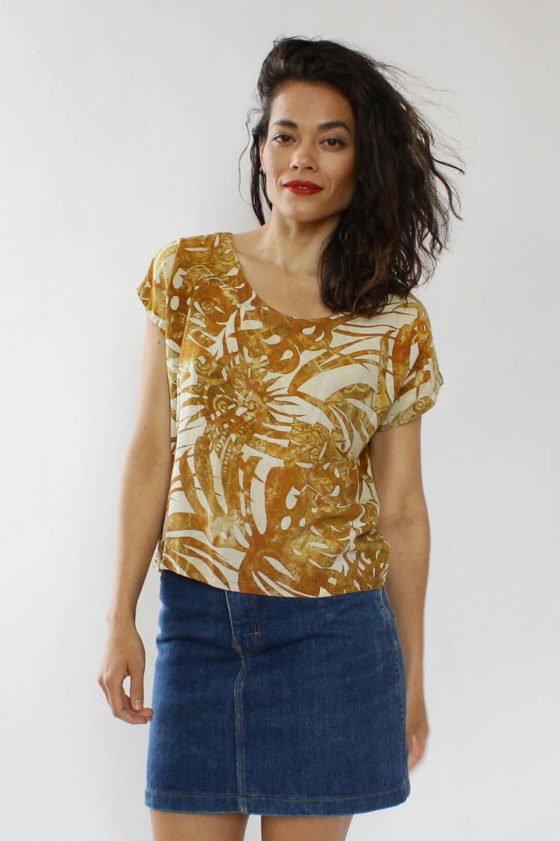 Sun Kissed Batik Top S/M