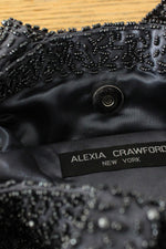 Y2K Gunmetal Beaded Purse