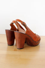 Redwood 1970s Platform Sandals 6.5-7