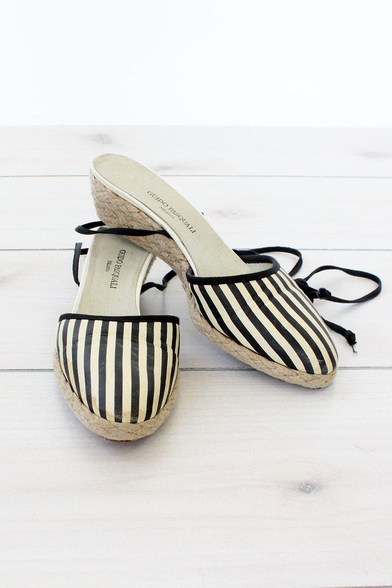 Pasquali Striped Espadrilles 7
