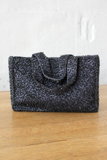 Y2K Gunmetal Beaded Purse