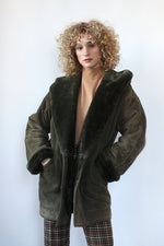 Forest Sherpa Coat S/M