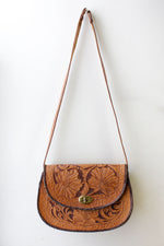 Caroline Tooled Leather Bag