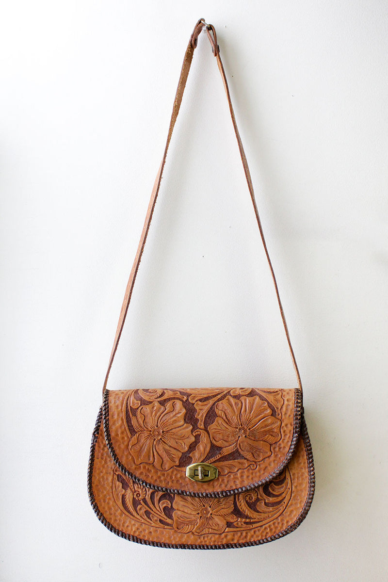 Caroline Tooled Leather Bag