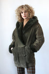 Forest Sherpa Coat S/M