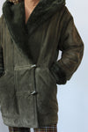 Forest Sherpa Coat S/M
