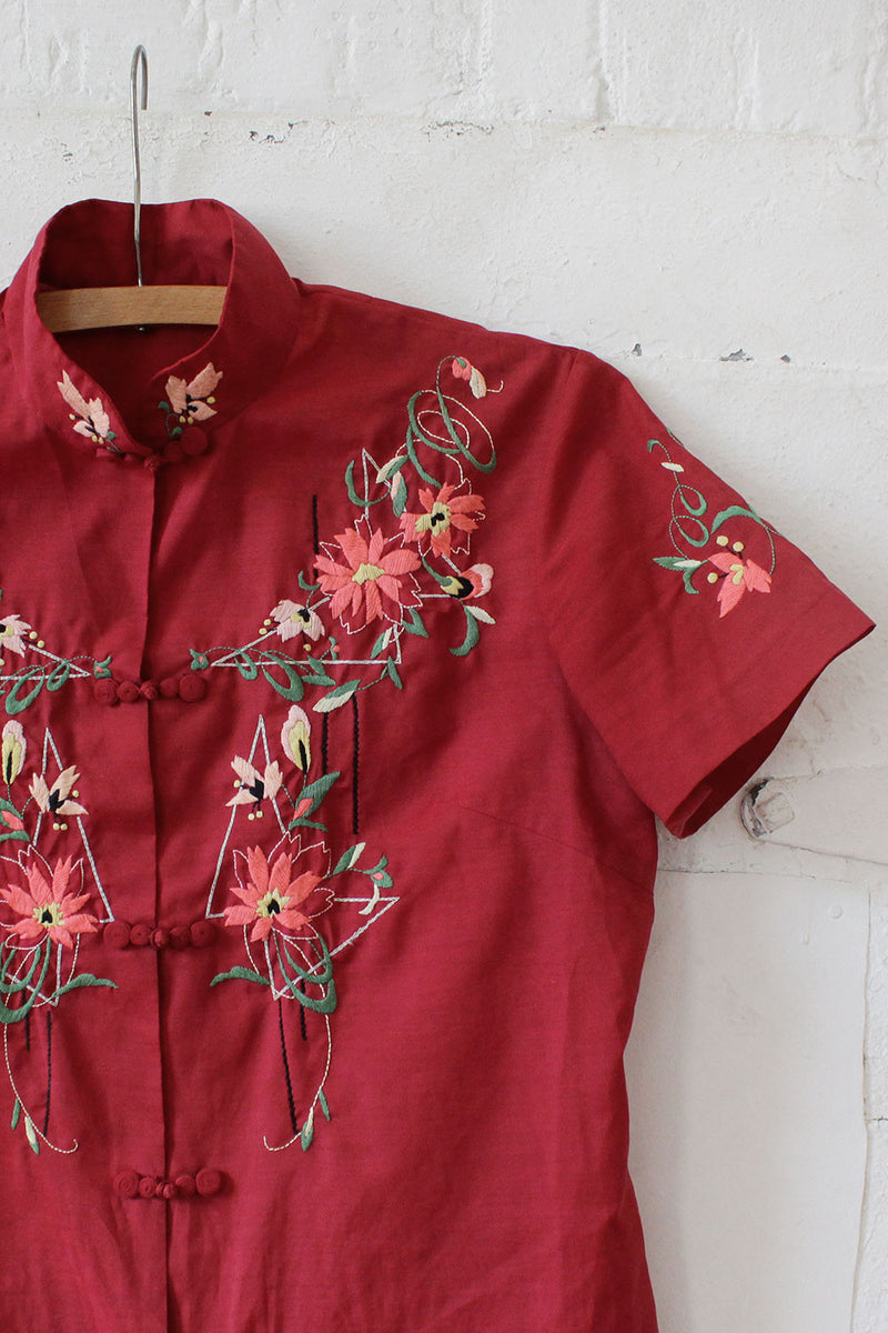 Embroidered Fairyland Blouse S