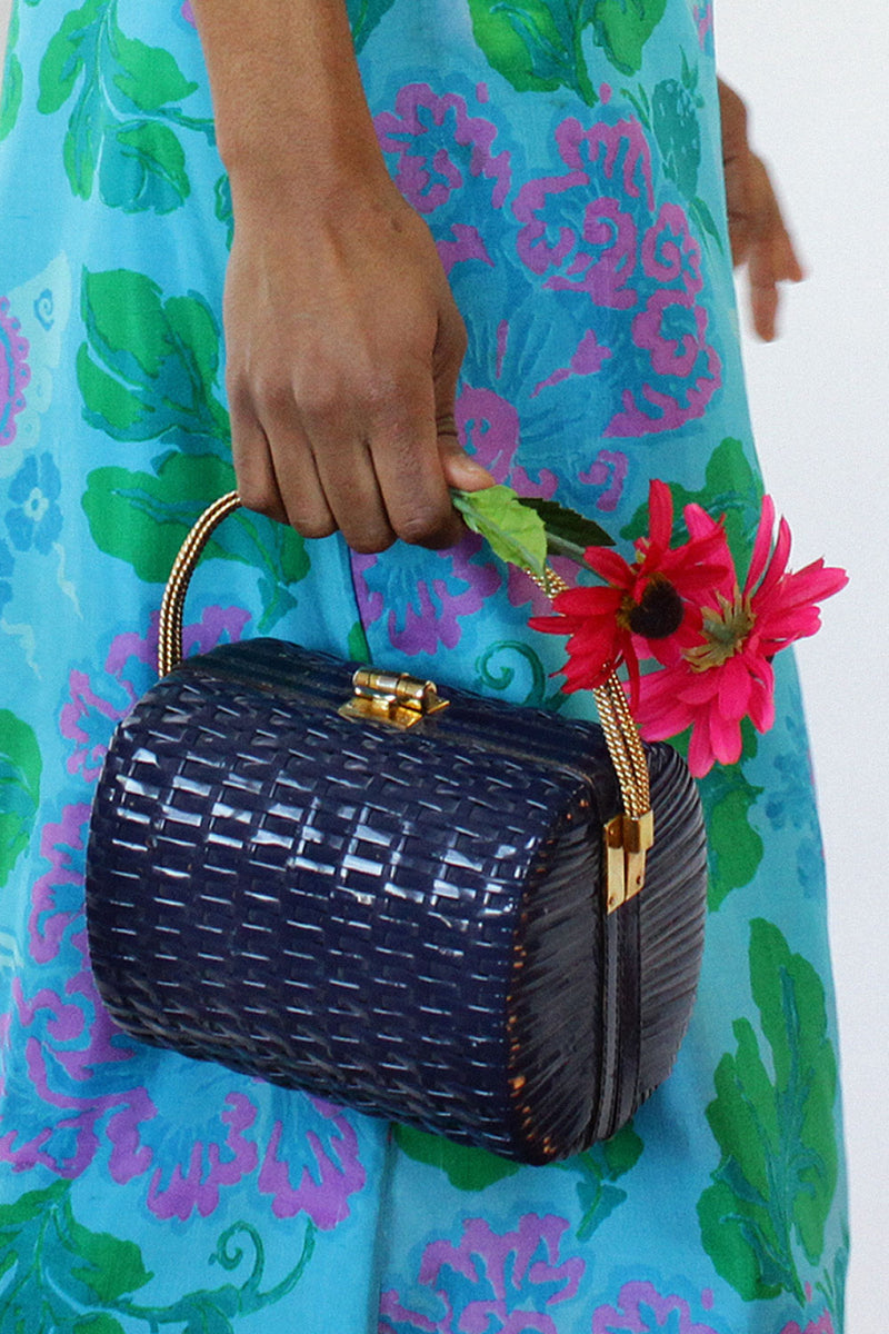 Lewis Wicker Handbag