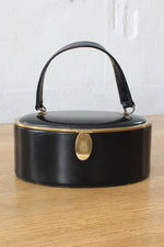 Wilcof Brass Rimmed Box Bag