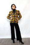 Cher Tartan DKNY Blazer S