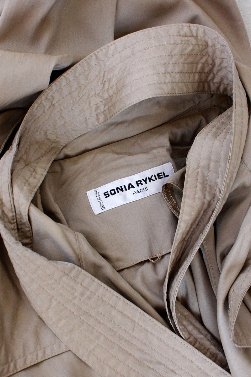 Sonia Rykiel Fluid Drape Trench