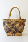 Two Tone Woven Tote