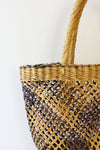 Two Tone Woven Tote