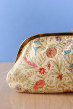 Ivory Leather Fairy Tale Pouch