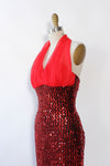 LA Glo Sequin Devilish Dress XS/S