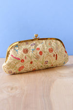 Ivory Leather Fairy Tale Pouch