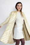 Ivory Brocade Flared Opera Jacket S/M