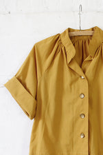 Golden Mustard Tent Blouse