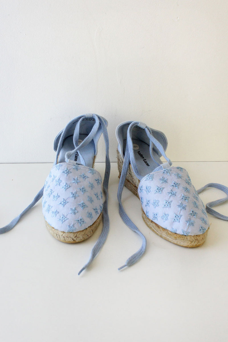 Valley Blue Espadrilles 7 1/2