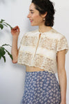 Ivory Lace Alice Topper XS-M