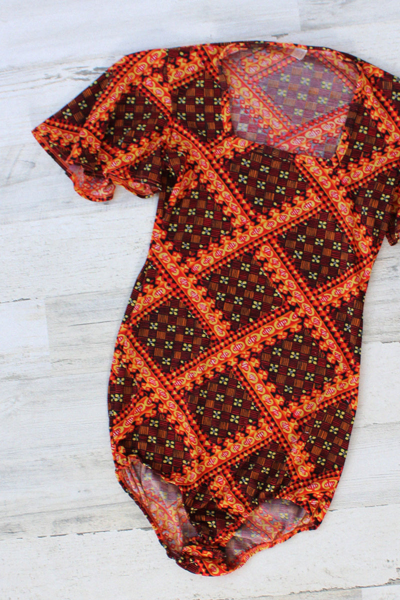 Fire Flutter Bodysuit S/M