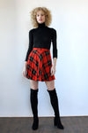 Plaid Mini Skirt XS/S