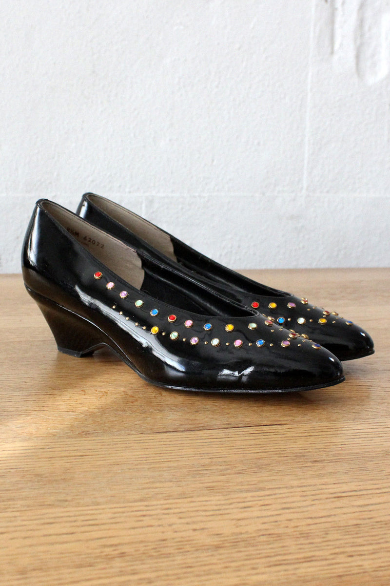 Glossy Gem Wedges 8-8.5