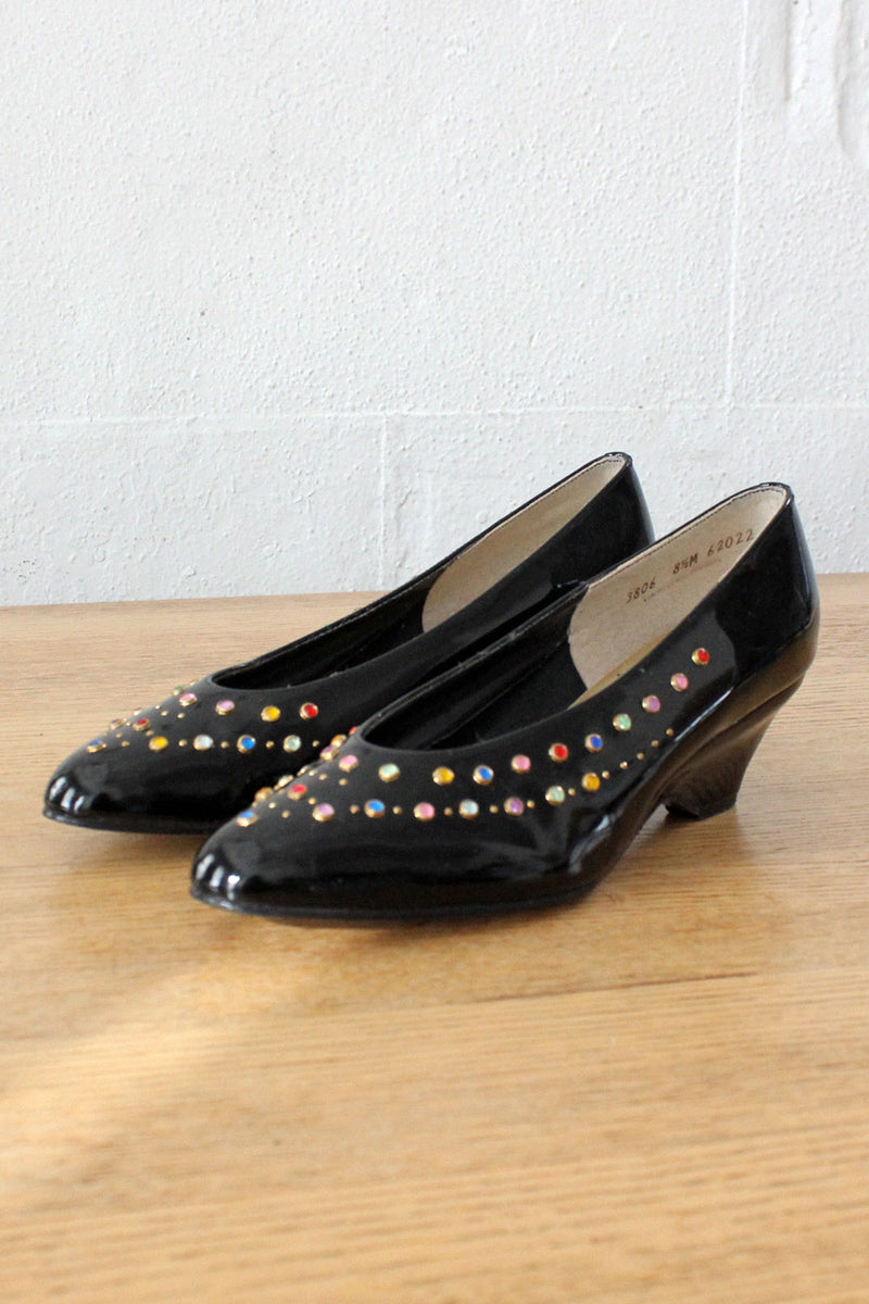 Glossy Gem Wedges 8-8.5