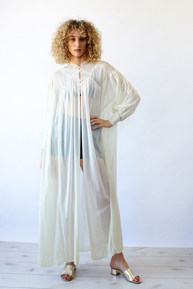 Juliet Sheer Robe – OMNIA