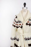 Chunky Belted Ann Cardigan M