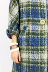 SALE... Plaid Swing Coat