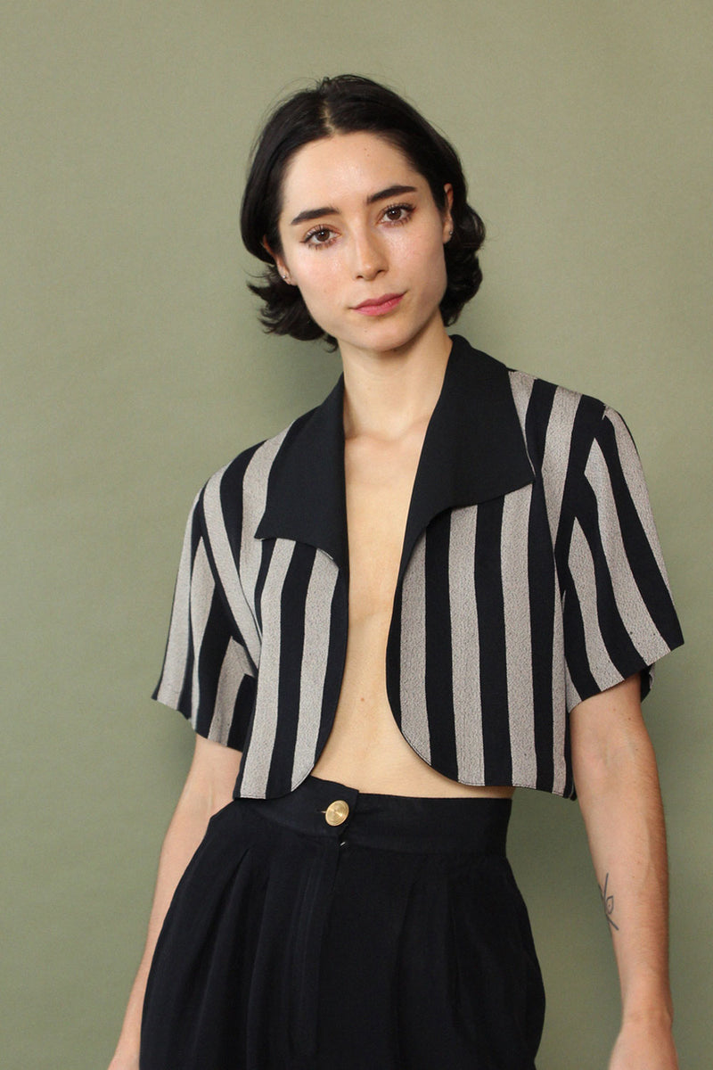 Clara Striped Bolero S/M
