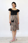 Ditsy Floral Pocket Skirt S