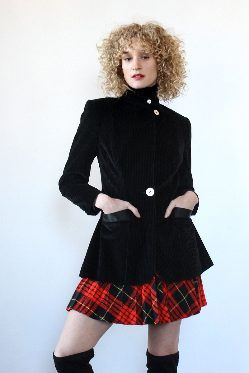 Jackie Rogers Corduroy Tailored Jacket S/M
