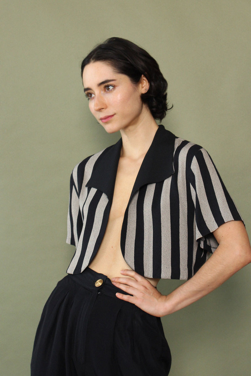 Clara Striped Bolero S/M