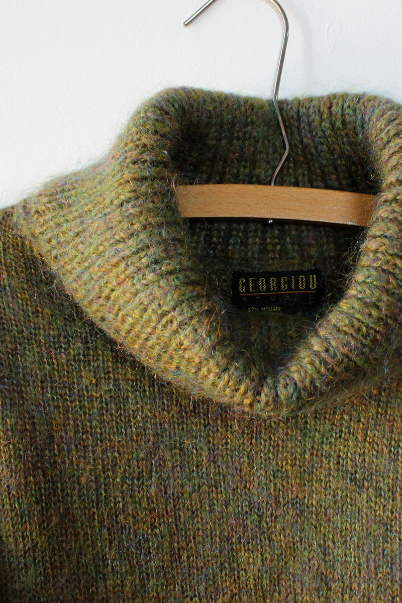Moss Turtleneck S