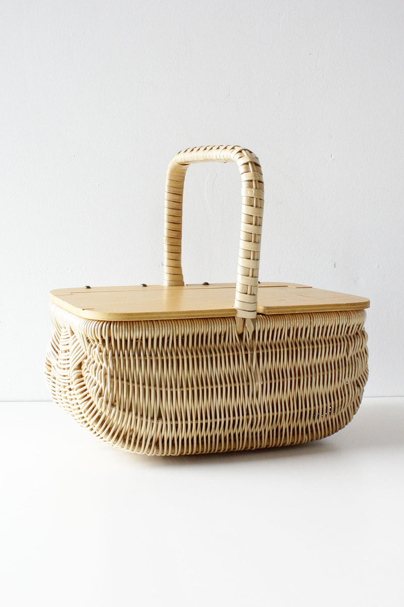 Into The Woods Basket Bag