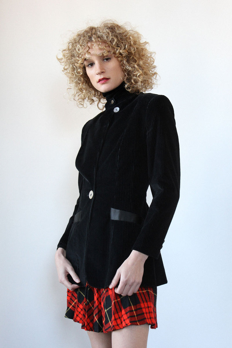 Jackie Rogers Corduroy Tailored Jacket S/M