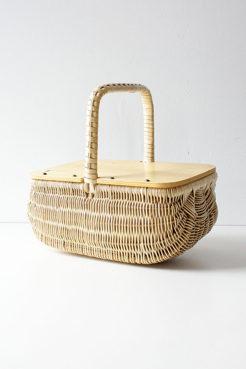 Into The Woods Basket Bag